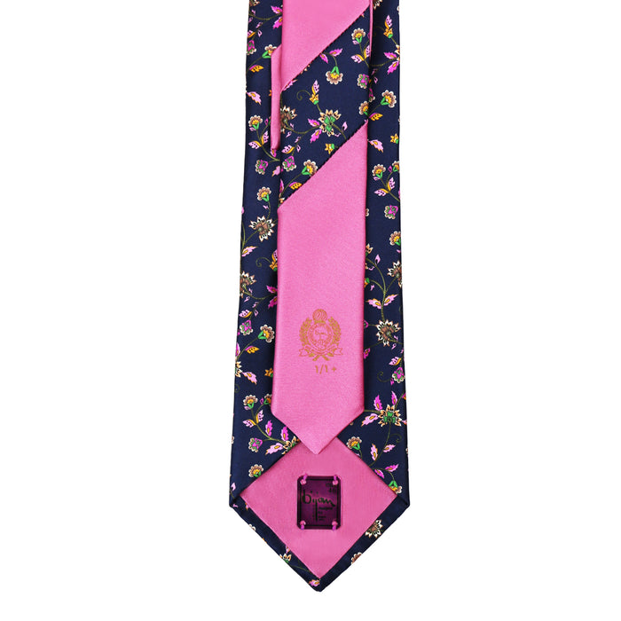 Bijan Bijan Pure Silk Tie Set