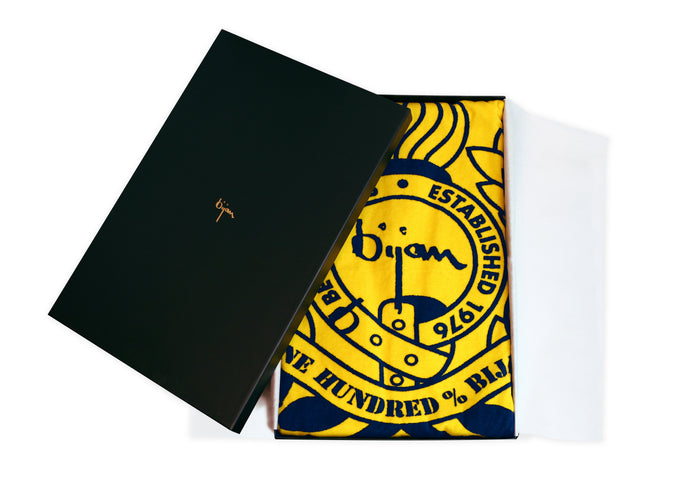 Bijan Bijan Yellow Beach Towel