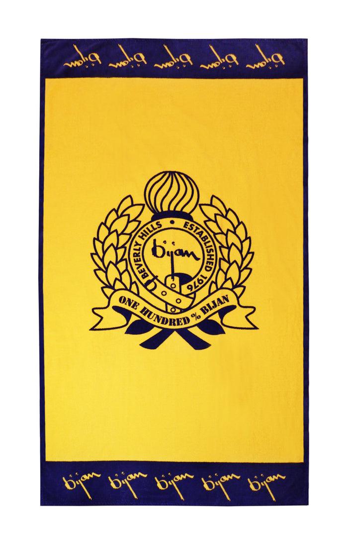 bijan Bijan Yellow Beach Towel