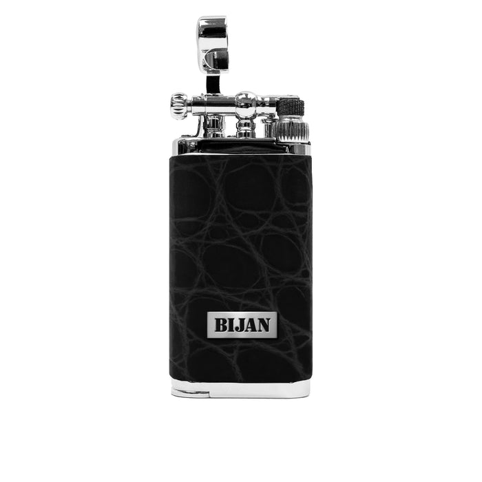 Bijan Black Alligator Vintage Lighter