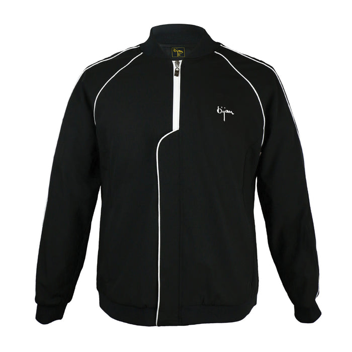 Bijan Black Bijan Swim Trunk And Jacket Set