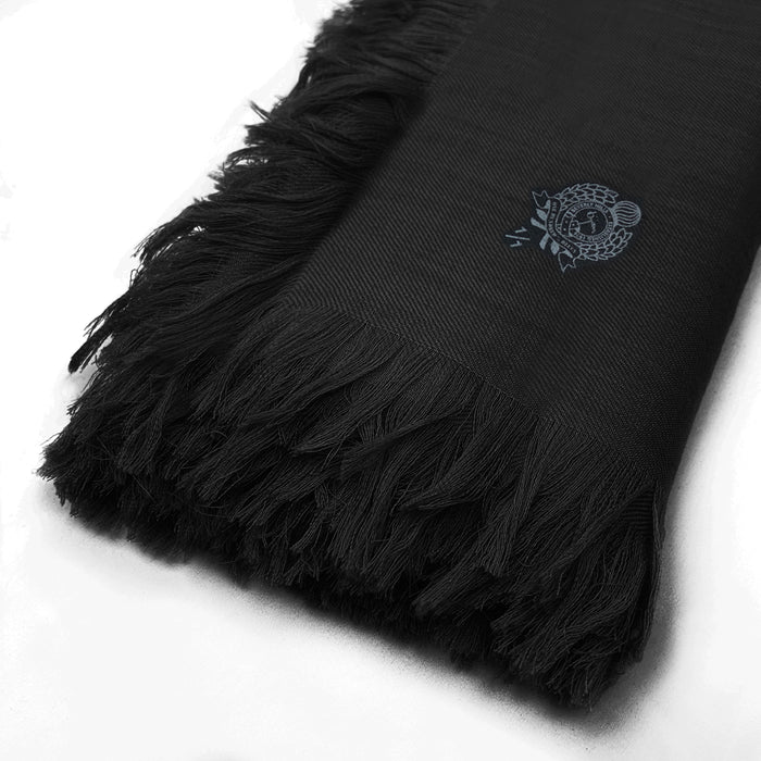 Bijan Black Cashmere Shawl