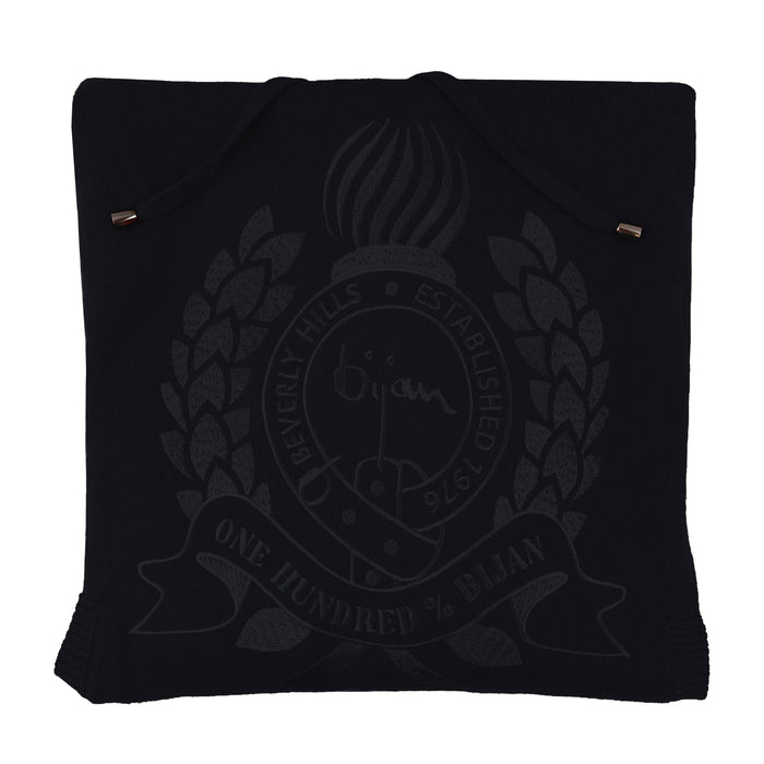 bijan Black Pure Cashmere Pullover Sweater