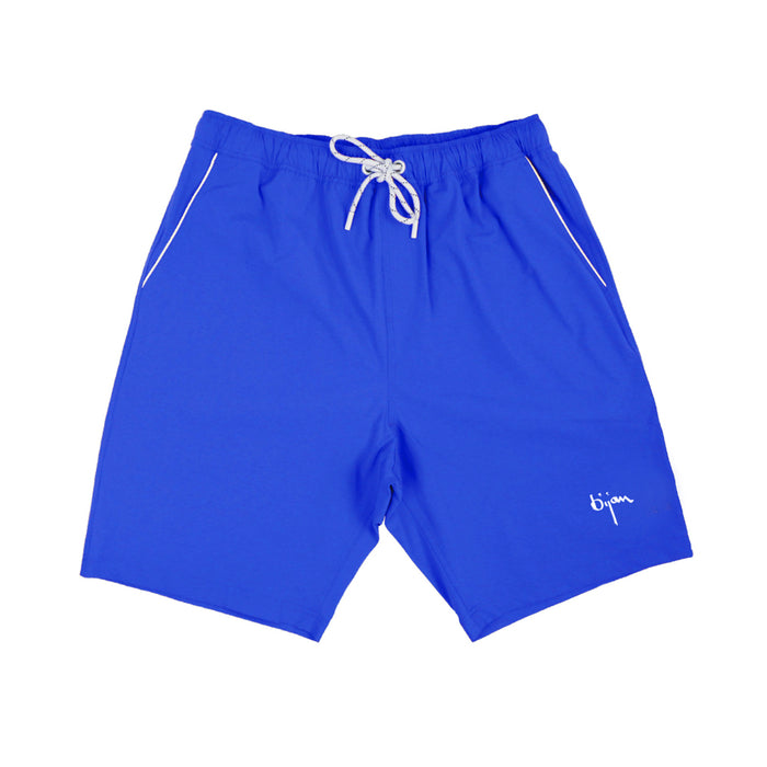 bijan French Blue Bijan Swim Trunk and Jacket Set