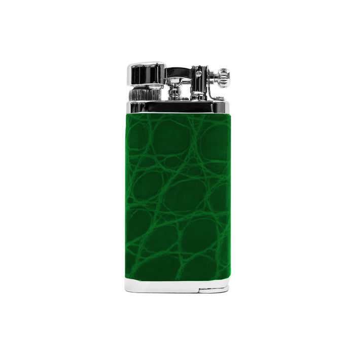 Bijan Green Alligator Vintage Lighter