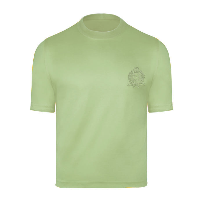 bijan Green with Green Crest Short Sleeve T-Shirt