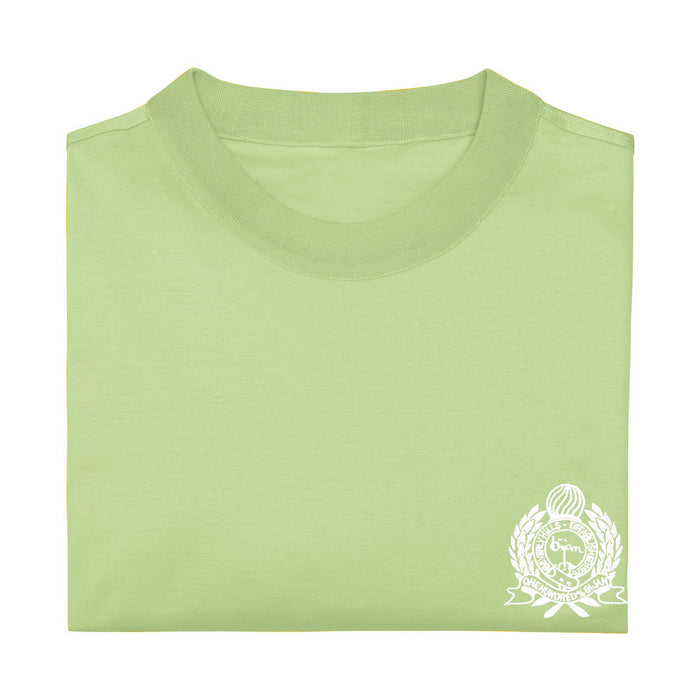 Bijan Green With White Crest Short Sleeve T-Shirt