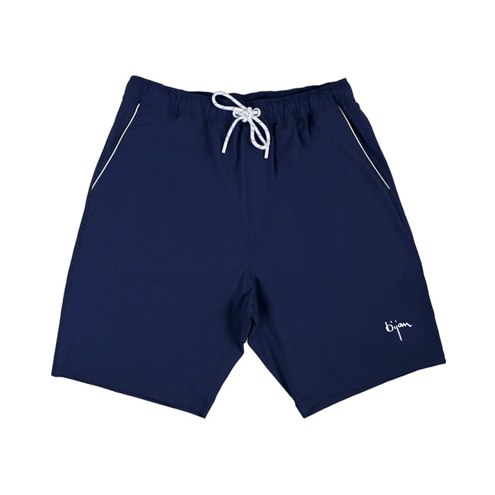 bijan Navy Bijan Swim Trunk and Jacket Set