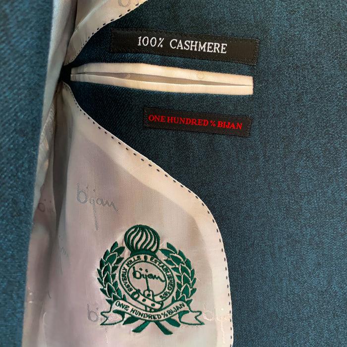 Bijan Special Order Dark Green Cashmere Jacket