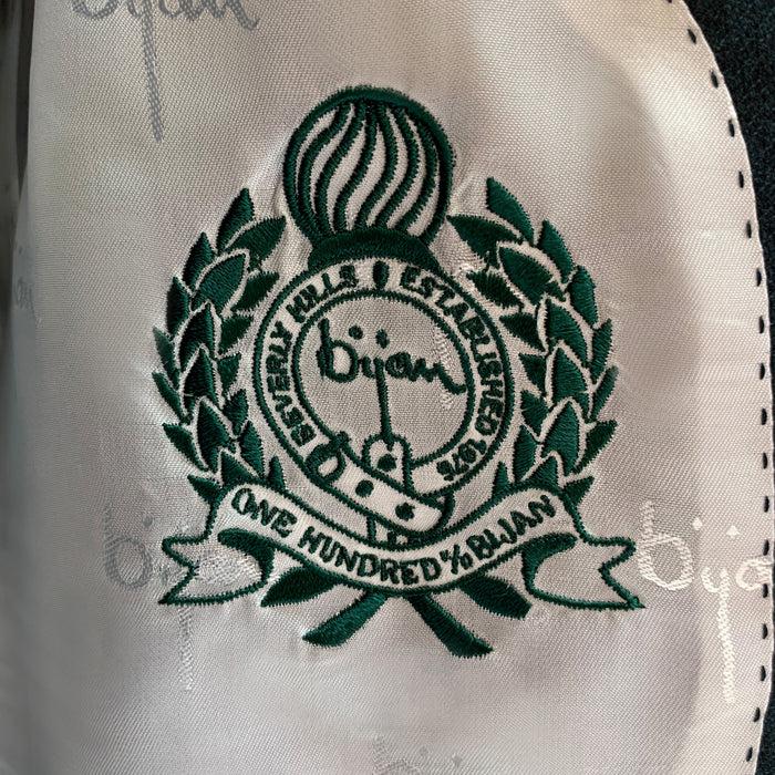 Bijan Special Order Dark Green Cashmere Jacket