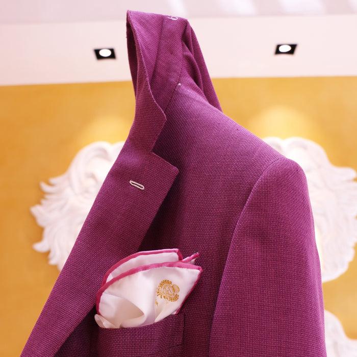 Bijan Special Order Fuchsia Wool Sport Jacket