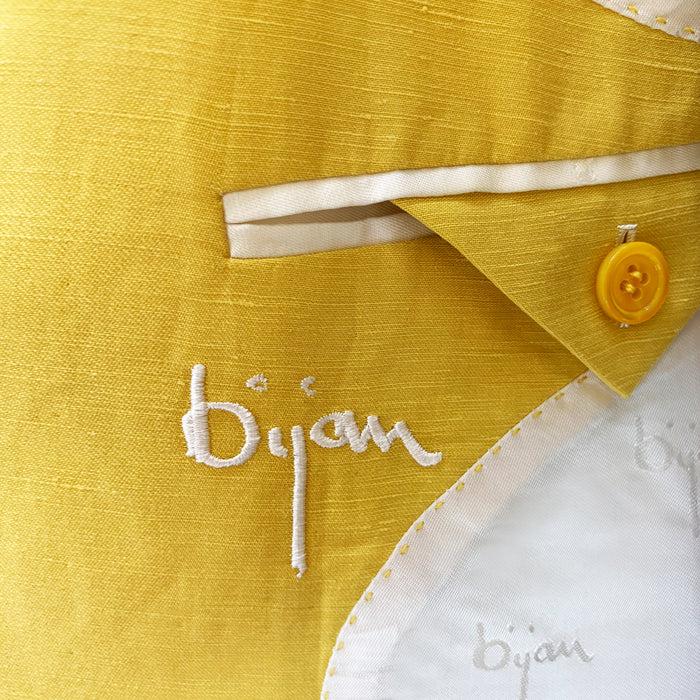Bijan Special Order Yellow Sport Jacket