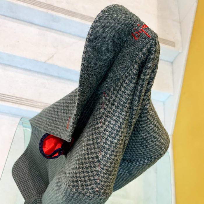 Bijan Special Order Two Sided Cashmere Jersey Jacket