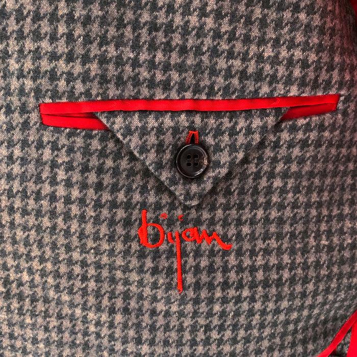 Bijan Special Order Two Sided Cashmere Jersey Jacket