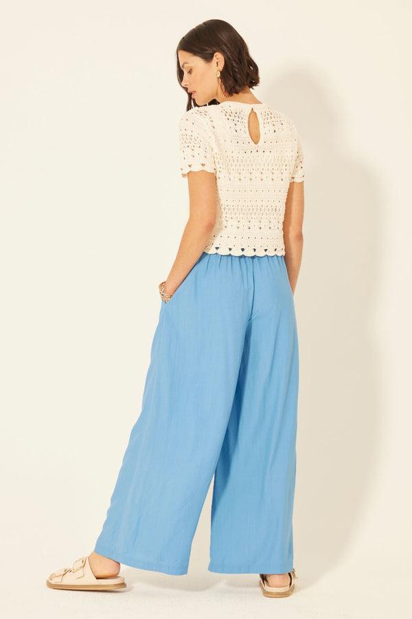 Bila Ayala Pant Blue Jasper