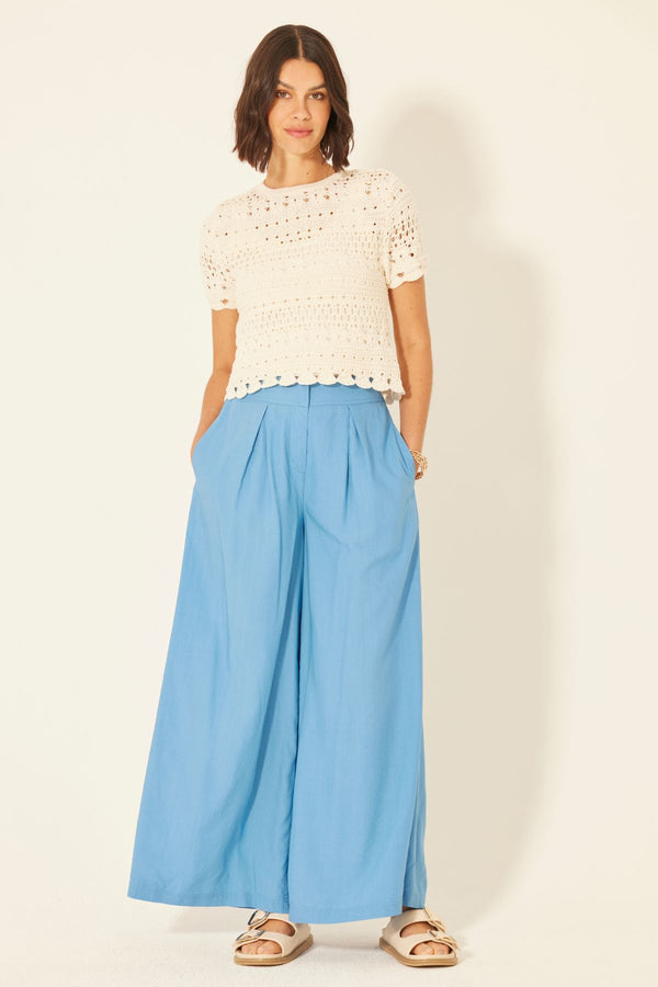 bila Ayala Pant Blue Jasper