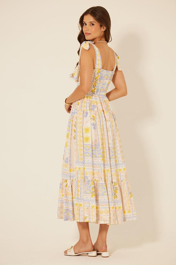 Bila Barcelona Dress KZ Lemon