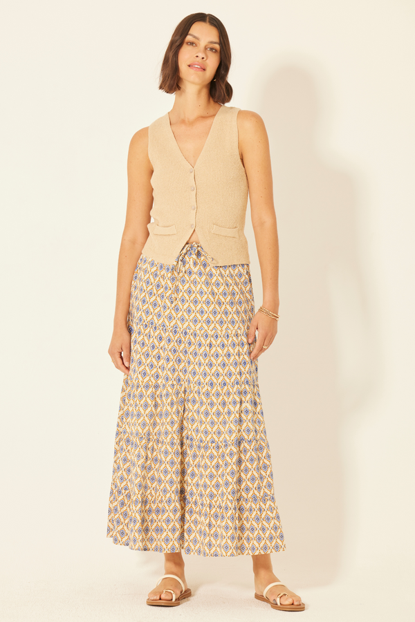 bila Canyon Crest Skirt MH Camel