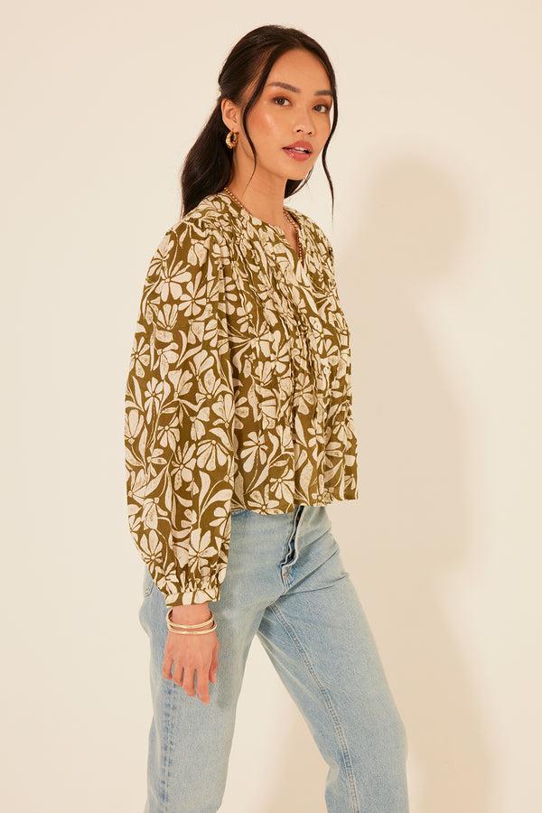 Bila Celinda Top GZ Moss