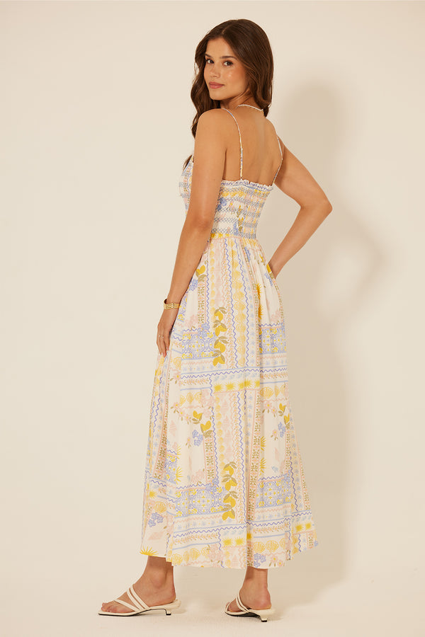 Bila Cynthia Dress KZ Lemon