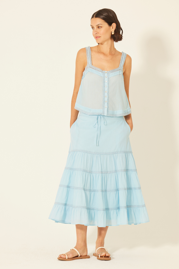 Bila Fedora Skirt Airy Blue