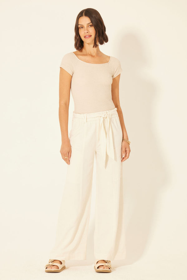 bila Garnet Pant Whisper White