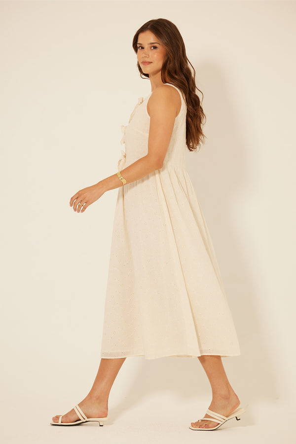 Bila Gibson Dress Gardenia