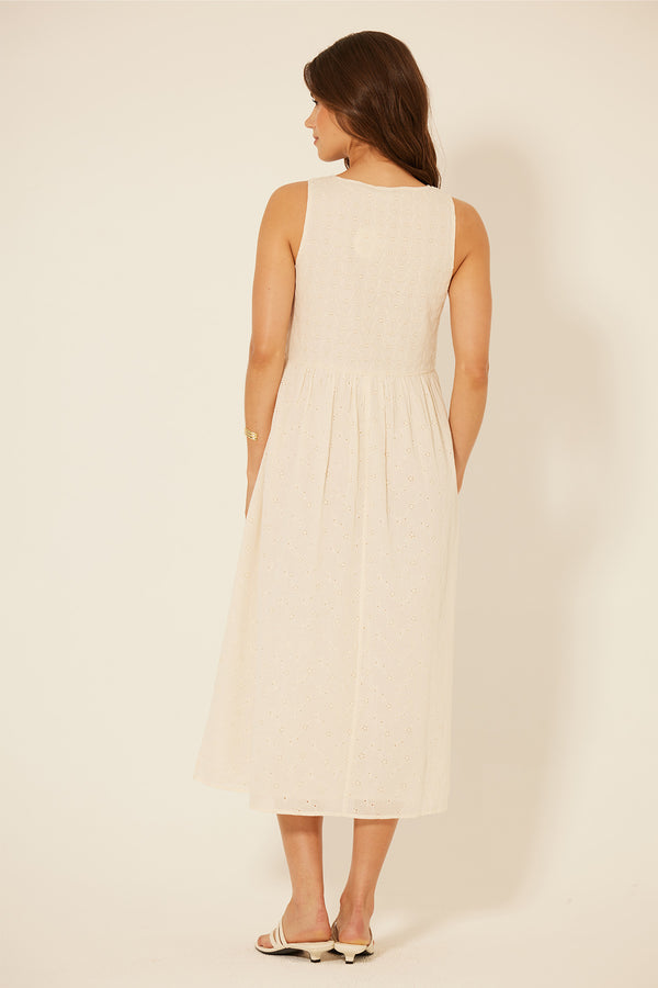 Bila Gibson Dress Gardenia