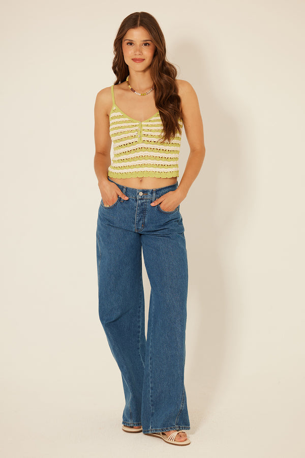 bila Hailey Top Pistachio Cream