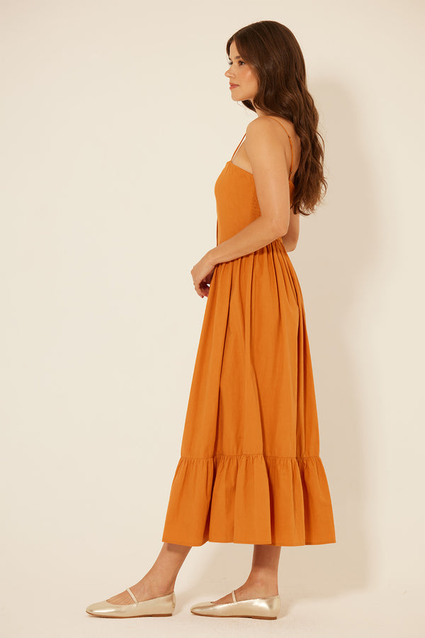 Bila Harrington Dress Ochre