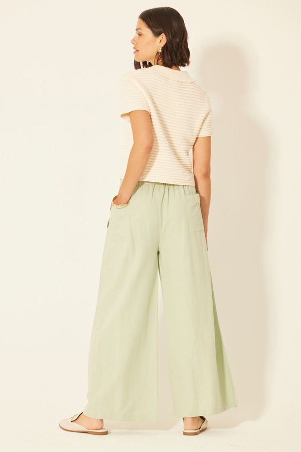 Bila Holly Pant Garden Green