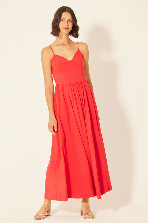 Bila Jardin Dress Cherry
