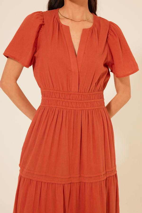 Bila Kelsey Dress Copper