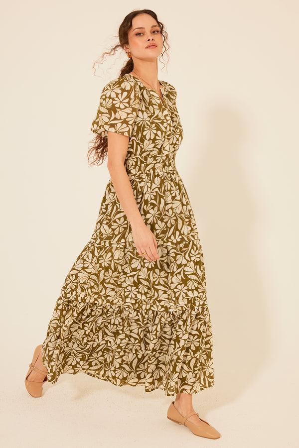 bila Kelsey Dress GZ Moss