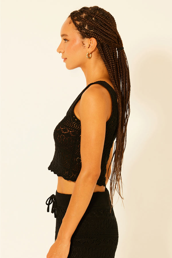 Bila Klein Top Black