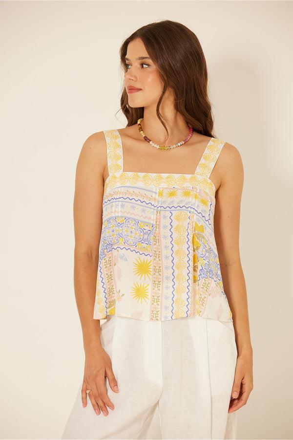 Bila Lucia Top KZ Lemon