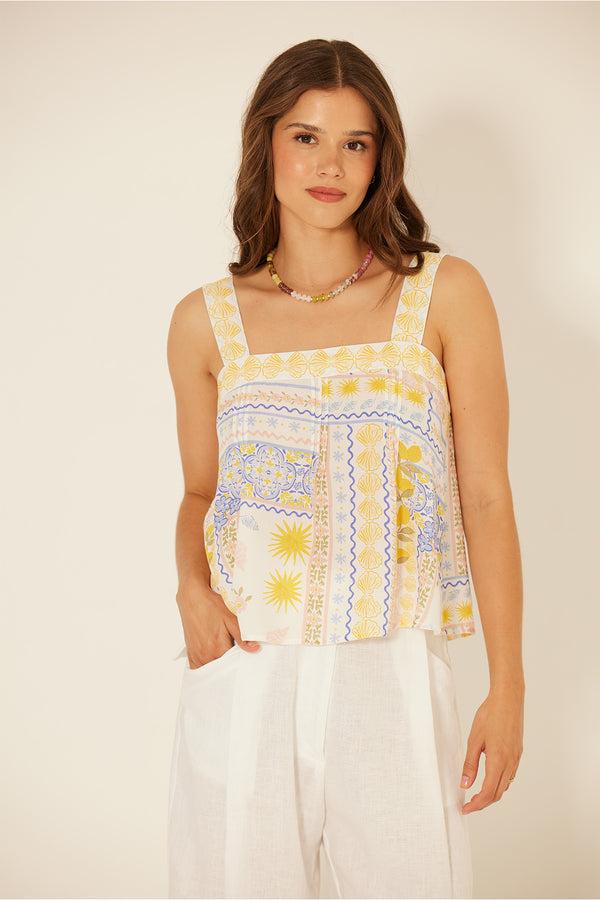 Bila Lucia Top KZ Lemon