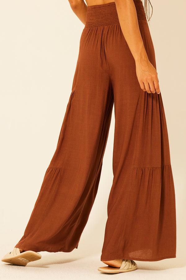 Bila Luna Pant Frial Brown