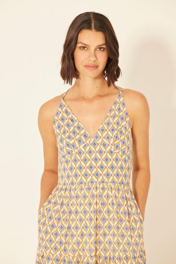 Bila Majorca Dress MH Camel