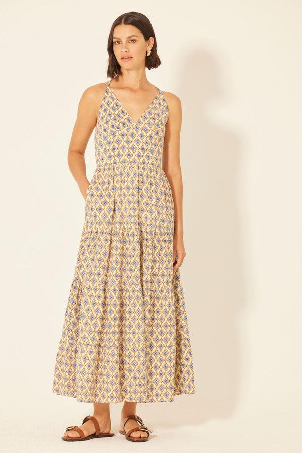 bila Majorca Dress MH Camel