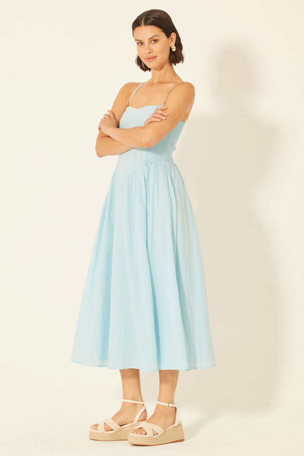 Bila Melrose Dress Airy Blue