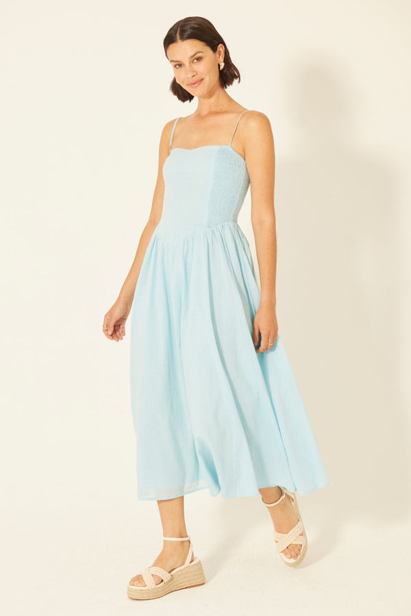 bila Melrose Dress Airy Blue