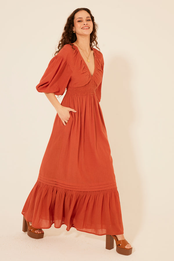 bila Octavia Dress Copper