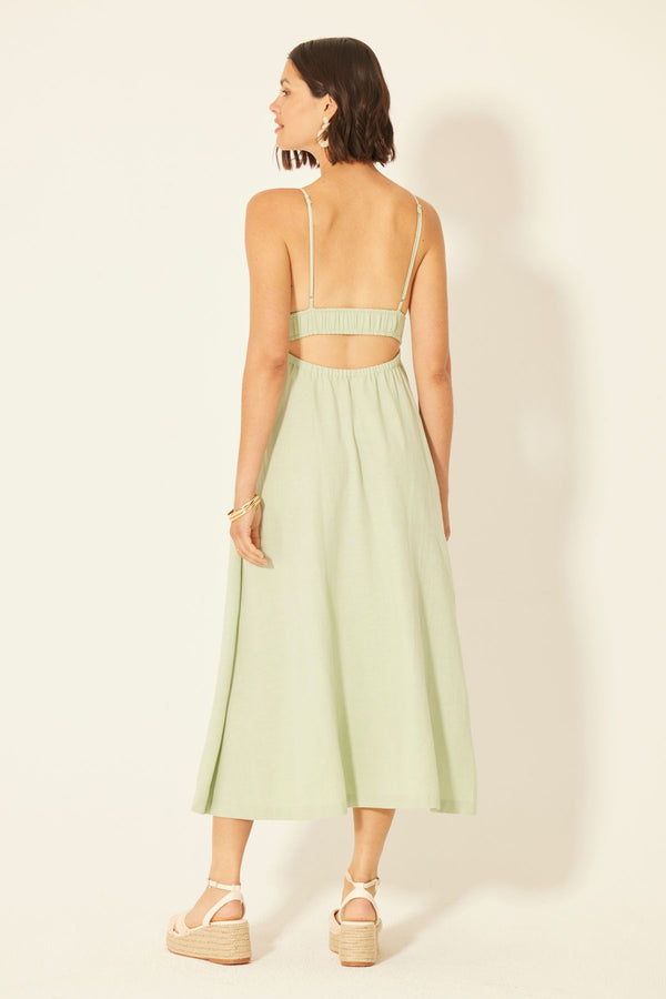 Bila Odyssey Dress Garden Green