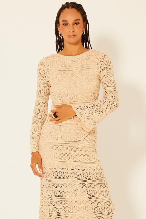 bila Palos Verdes Dress Sandshell