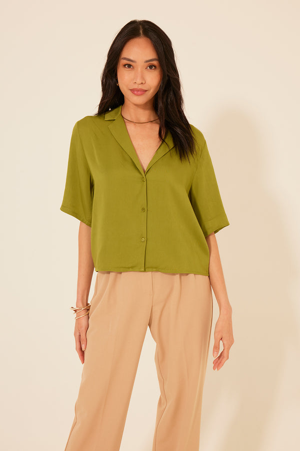 bila Revello Top Winter Moss