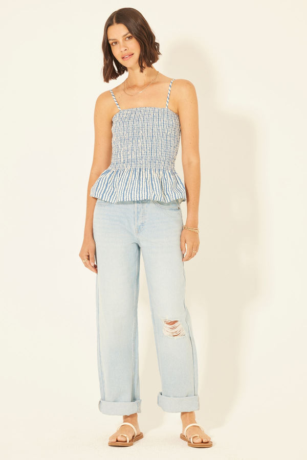 bila Tara Top LW Blue Jasper