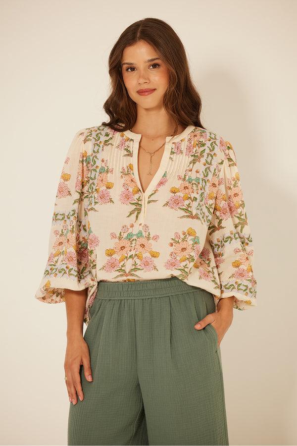 bila Valley Spring Top LP Powder Blue