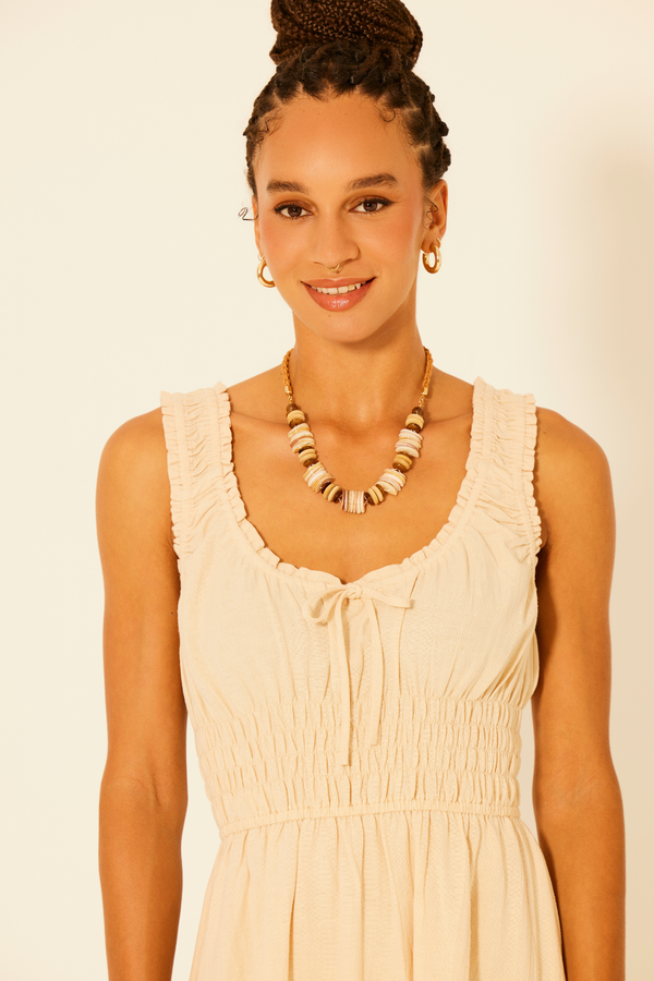 Bila Vienna Dress Sandshell