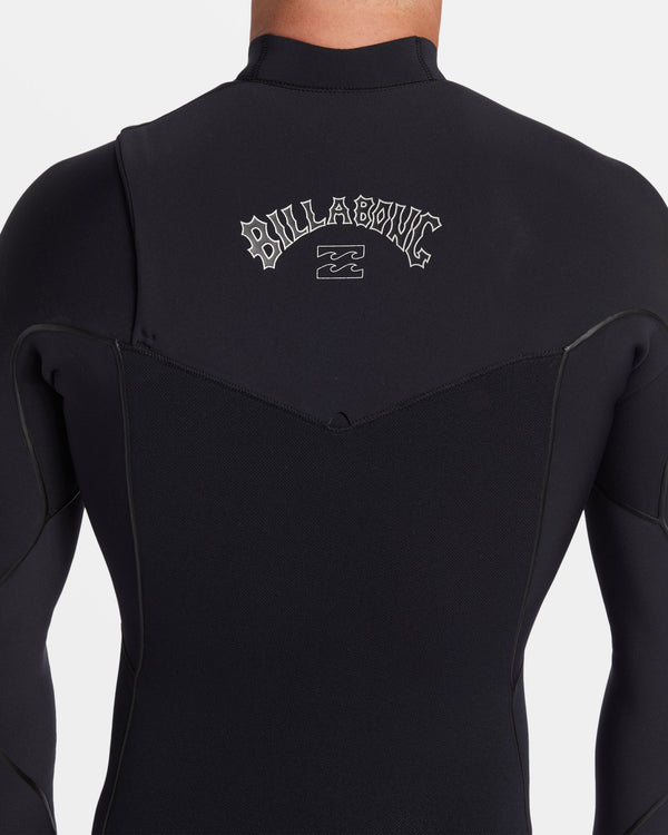 Billabong 3/2mm Furnace Natural Upcycler GBS Chest Zip Wetsuit - Black